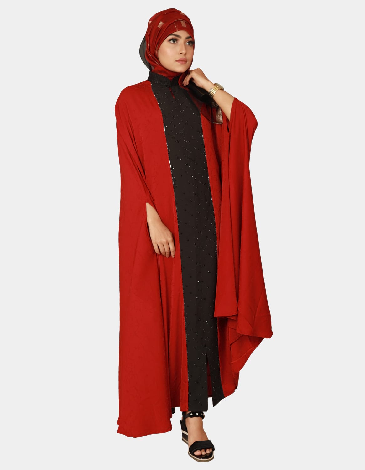 Red Abaya